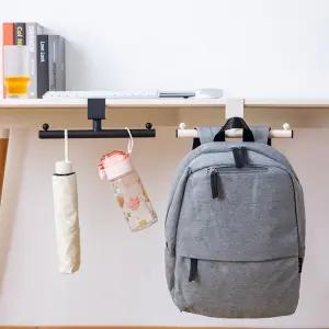 무타공 강력하중 책상 T자형 가방걸이 양방향 책가방걸이 책상가방걸이