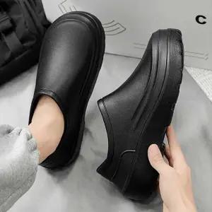 EVA 방수 슬립온 슈즈 데일리 레인슈즈 주방화 (WFJ7G2H)