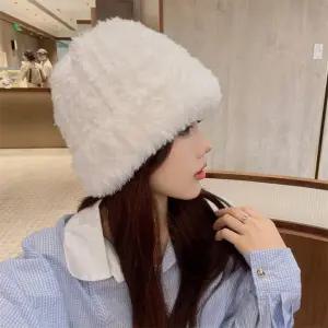 모자 여성 털 2col