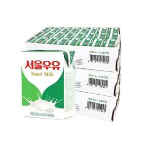 서울우유 멸균 200ml 24개 3박스(72개)