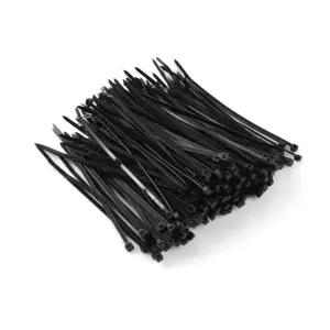 케이블 타이 1000pcs 150mm x 4mm 검정 PC케이블 정리 케이블타이 타이랩 타이