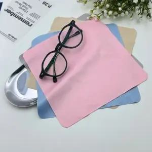 고급 극세사 안경닦이 렌즈 스마트폰용 안경천 랜덤컬러 (WFK90DI)