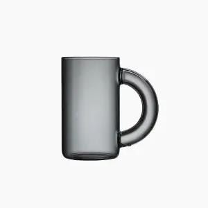 [에지리] 무아 내열유리 머그컵 380ml (그레이)