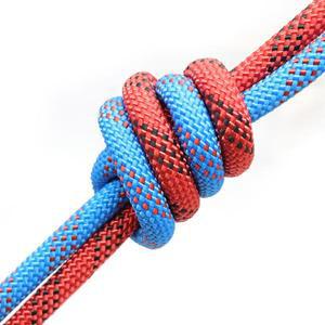 나일론 등반 로프 8MM 10MM 안전 생명 정적 암벽 야외 생존 화재 탈출 차량 구조 20M 30M 이중 훅 포함