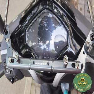 YAMAHA NMAX155 NMAX125 NMAX N-MAX 155 125 2017-2020 2019 오토바이 CNC 휴대폰 스탠드 바 스티어링 댐퍼