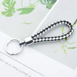 가죽 자동차 열쇠고리 로프 가방 키링 WFFZM4Y