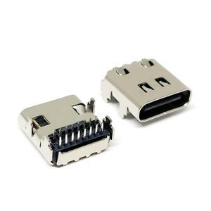 1/5/10피스 타입 C 16핀 이중 열 SMT 소켓 커넥터 SMD DIP (화웨이호환  삼성호환  레노버호환 PCB 디자인