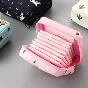 고품질 방수 생리대 파우치 위생 케이스 화장품 휴대 보관 (WFK9FDH)