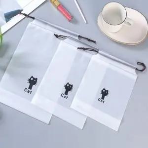 고품질 다용도 방수 비닐파우치 다회용 고양이 주머니 중 (WFK9FGN)