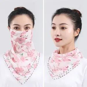 겸용 핑크 마스크 스카프 여름용마스크 숨쉬기편한마 (WFK92RI)