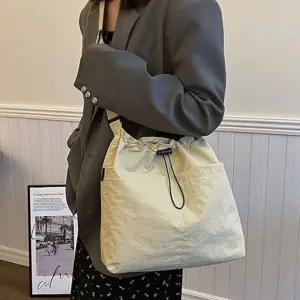 고품질 데일리 심플 스트링 버킷백 데일리 캔버스백 가방 (WFK9FNN)