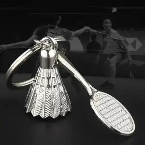 배드민턴 열쇠고리 메탈 키체인 키링 셔틀콕 액세서리 (WFK9FID)