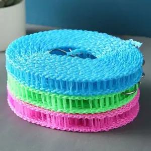 고품질 빨래줄 휴대용 사다리 빨래줄 8M 와이어빨래줄 칸칸빨래줄 (WFK9H73)