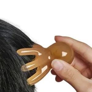두피 마사지기 괄사 문어형 마사지 도구 건강 관리용품 (WFK9OUD)