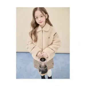 빈폴 키즈 BEANPOLE KIDS 무스탕형 점퍼 아이보리 BI5X39U010 409906