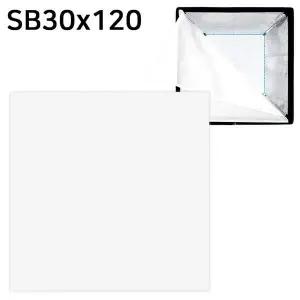 [셀러에이드]사진조명 소프트박스 디퓨저 30x120cm SB30x120 전용