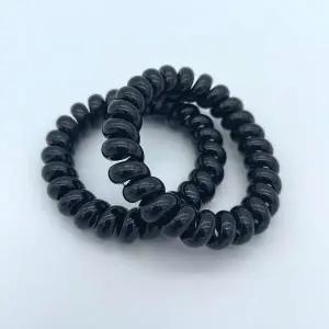 스프링 머리끈 블랙 5.5cm