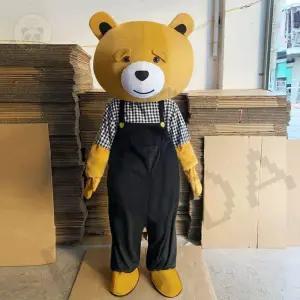 곰 의상 인형탈 공연 소품 대형 코스튬 파티 행사 인형옷 홍보용 레드판다몰 야외 졸업 사진 컨셉 마스코트