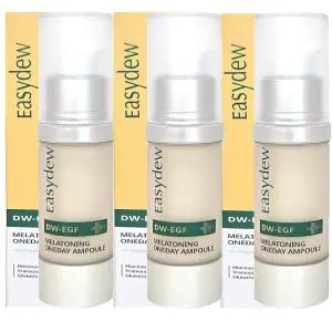 이지듀 기미앰플 대웅제약 DW-EGF 멜라토닝 미백앰플 15ml 3개