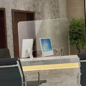 아크릴 칸막이 유리가벽 가림막 파티션 책상 진열대 WFIKUME