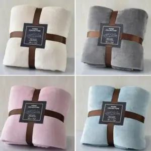 [콩심팥심]두꺼운 극세사 밍크 담요 캠핑 차박 휴대용 겨울 대형