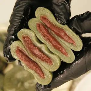 국내산 맵쌀과 쑥으로 만든 해풍 앙금쑥개떡 1kg(50gx20개입)