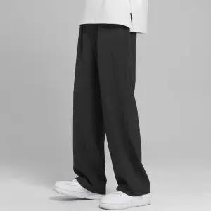 쿨 세미와이드핏 슬랙스 남자여름바지 남성 남성쿨바지 밴딩 남자슬랙스