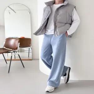 밴딩팬츠 와이드팬츠 밴딩바지 남자바지 남성 컬러 가을 6 와이드핏