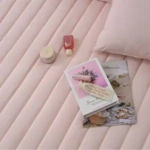 먼지없는 누빔 매트리스커버 Q 핑크 단품 침대커버 먼지없는매트리스커버 퀸매트리스커버