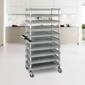 고품질 트롤리 바퀴 정리 이동식 선반 수납장 수납장미용실식당용 (WFKAPRU)