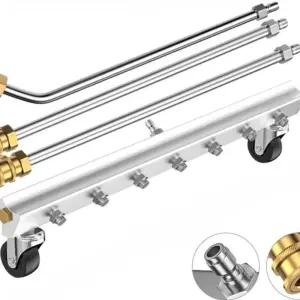 다중 노즐 분사기 스프레이 세트 청소 바닥청소 65cm 고압 뿌리개 99cm