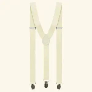 컬러 멜빵 성인용 아이보리