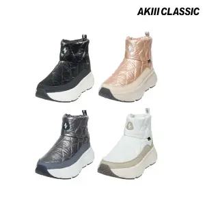 [아키클래식] 24FW 퀼팅 방한화 미들컷 여성 4컬러 택1