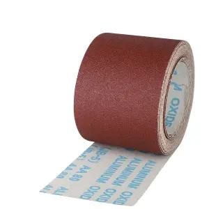 80 그릿 사포 롤 4인치 x 32.8피트 알루미늄 산화물 에머리 천 박스 10cm 10M 목재 자동차 연마용 (80