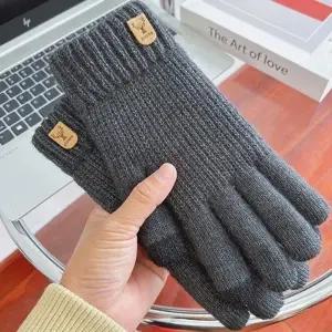 남자 여자 학생 대학생 직장인 클래식 스타일 깔끔한 스마트 터치 겨울 장갑