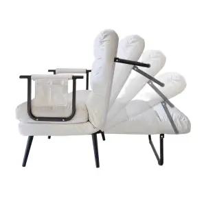 간병침대 병상 의자 이동식 침대 보호자용 간병인 폴딩 간이 병원 간이 병실 미니베드 등받이