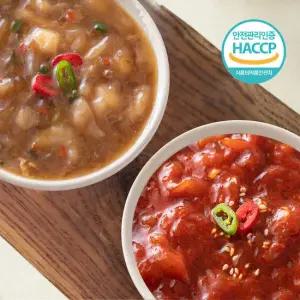 국내산 양념 순살게장 250g + 간장 순살게장 250g