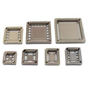 5pcs 1.27mm 피치 20P 28P 32P 44P 68P 84P SMD SMT 표면 실장 IC 소켓 PLCC 핀 변환기 커넥터