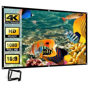 84인치 16:9 프로젝션 전용 흰색 소프트 스크린 고화질 지원 양쪽 모두 사용할 수 있습니다.