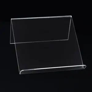경사형 투명 아크릴 진열대 (중형) 상품 디피 전시대 테블릿진열대