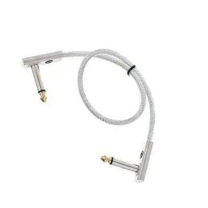 [하프클럽/]풋페달 잭선 30cm 패치케이블 기타 이펙터 연결 케이블