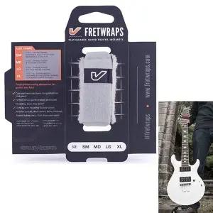 [하프클럽/]기타 스트링 소리 감소용 뮤트 댐퍼 1개 화이트 현악기