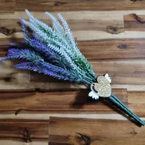 내추럴 라벤더 부쉬 조화 퍼플 (WFKBINR)