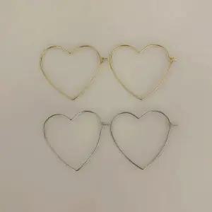하트 링 귀걸이 심플 귀걸이 데일리 액세서리 여친선 (WFKBNN2)
