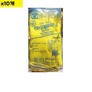 손목 고무장갑 하얀손 소 10입 식자재 주방 용품 손목고무장갑 가정용