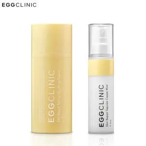 [신세계라이브쇼핑][에그클리닉] 새쥬란 광채케어 PDRN 수딩 크림 대용량 100ml + 크림 미스트 100ml