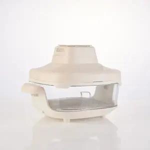 [셰퍼][셰퍼 ]에어프레임 글라스 에어프라이어4.5L SS-J5065