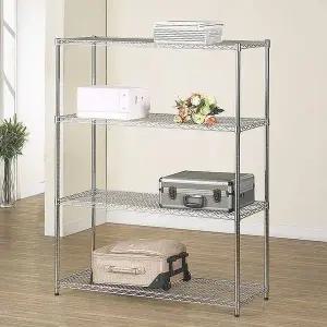 4단1200수납장 튼튼선반 물류센터 수납선반 4단1200 대용량 코너 (WFKBK7T)