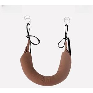 철봉 허리견인기 견인 견인벨트 버건디 운동 장비 체형 슬링 보호대 수평