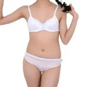 깔끔한 주니어 3단계 A컵 브라팬티세트 WFIPU5Y